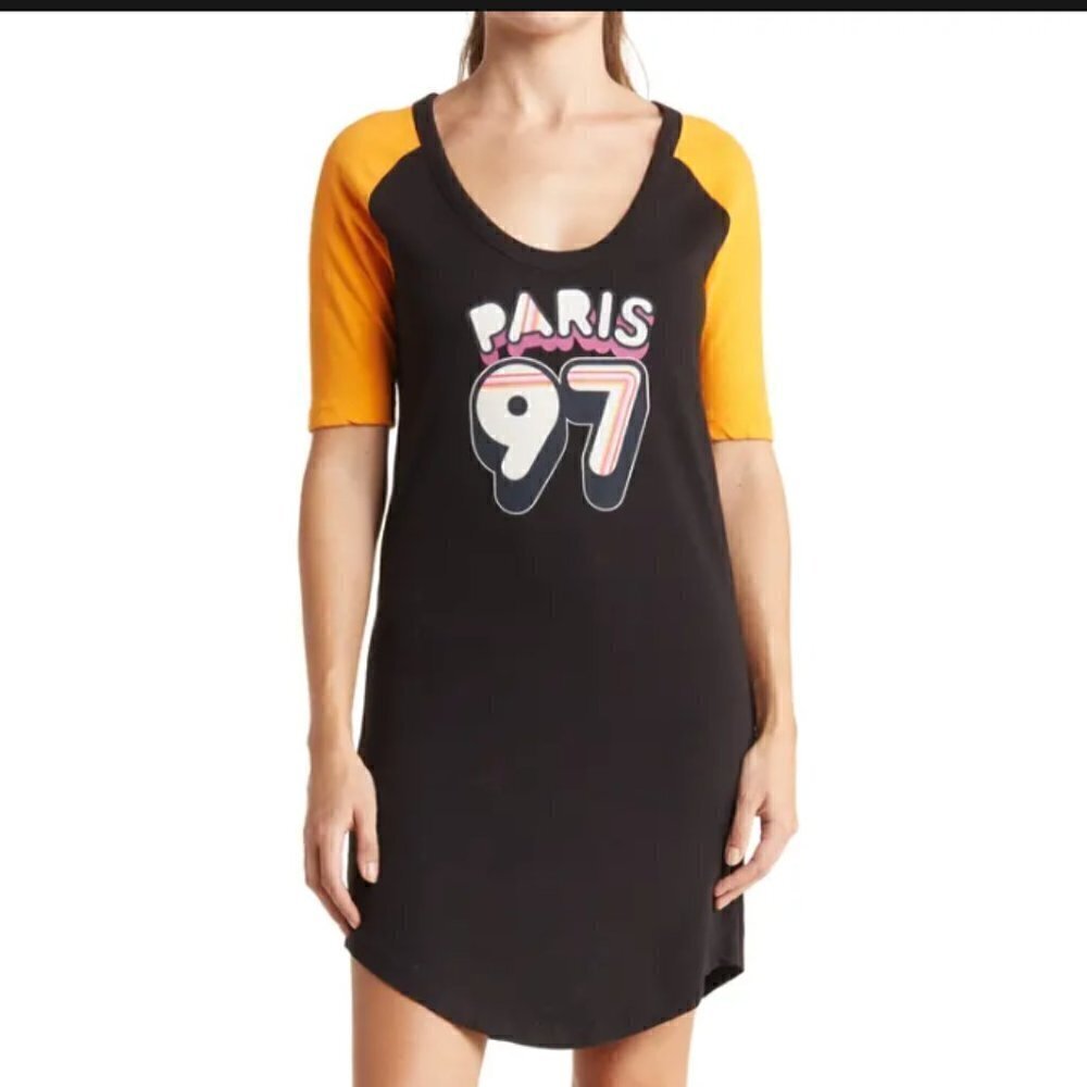 NWT Zadig & Voltaire Rachelle Paris 97 mini dress size XS